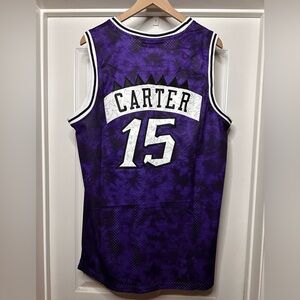 Vince Carter throwback jersey Toronto Raptors cosmic edition